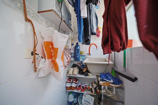 Área de Serviço de apartamento à venda com 2 quartos, 54m² em Vila Paranagua, São Paulo