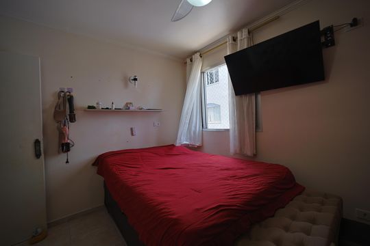 Quarto 2 de apartamento à venda com 2 quartos, 54m² em Vila Paranagua, São Paulo