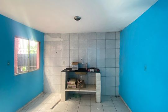 Cozinha de casa para alugar com 1 quarto, 25m² em Veloso, Osasco