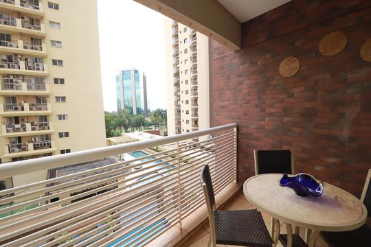 Varanda  de apartamento para alugar com 3 quartos, 137m² em Jardim Irajá, Ribeirão Preto