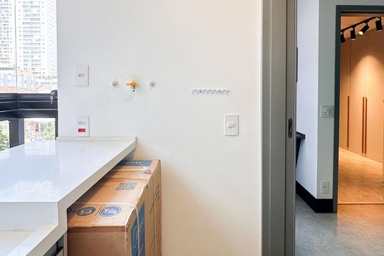 Área de Serviço de apartamento à venda com 1 quarto, 84m² em Centro, São Bernardo do Campo