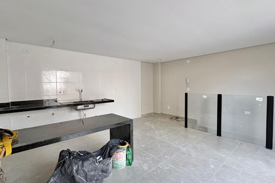 Cozinha de apartamento à venda com 3 quartos, 120m² em Barro Preto, Belo Horizonte