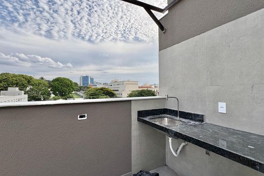 Área externa de apartamento à venda com 3 quartos, 120m² em Barro Preto, Belo Horizonte