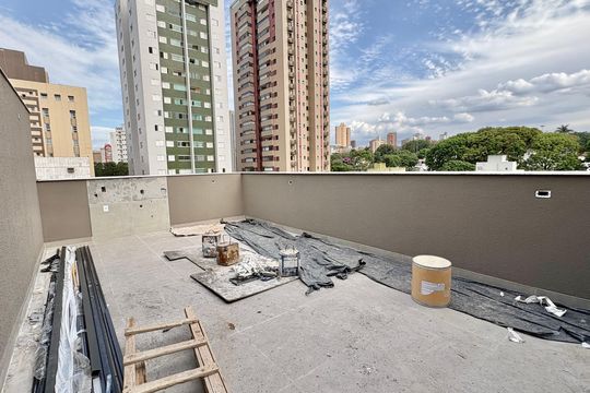 Área da Cobertura de apartamento à venda com 3 quartos, 120m² em Barro Preto, Belo Horizonte