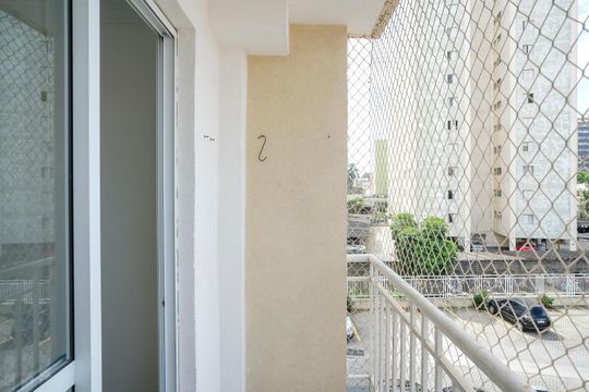 Varanda de apartamento à venda com 2 quartos, 56m² em Vila Normandia, São Bernardo do Campo