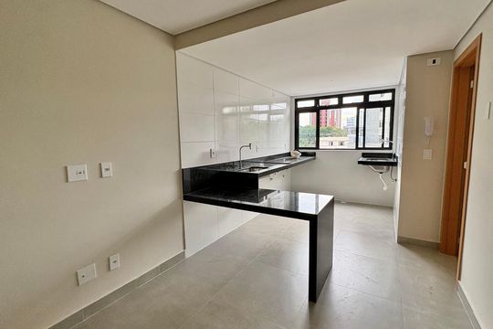 Sala de apartamento à venda com 1 quarto, 34m² em Barro Preto, Belo Horizonte