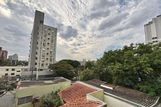 Suíte - Vista   de apartamento à venda com 1 quarto, 36m² em Barro Preto, Belo Horizonte