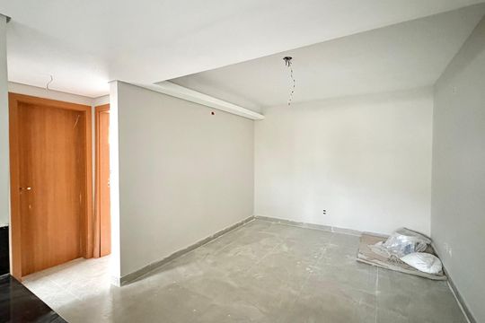 Sala  de apartamento à venda com 2 quartos, 63m² em Barro Preto, Belo Horizonte