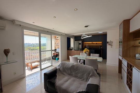 Sala de apartamento à venda com 3 quartos, 94m² em Engordadouro, Jundiaí