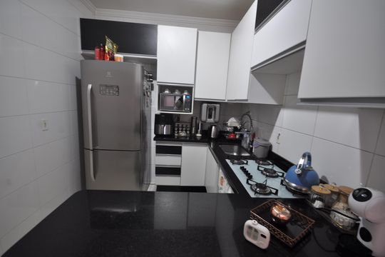 Cozinha de casa à venda com 2 quartos, 77m² em Parque Edu Chaves, São Paulo