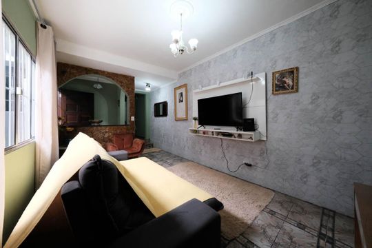 Sala de casa para alugar com 2 quartos, 70m² em Vila Nhocuné, São Paulo