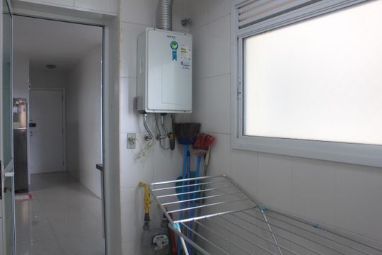 Área de Serviço de apartamento para alugar com 3 quartos, 172m² em Mauá, São Caetano do Sul