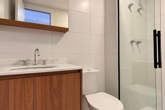 Área comum de apartamento para alugar com 1 quarto, 27m² em Indianópolis, São Paulo
