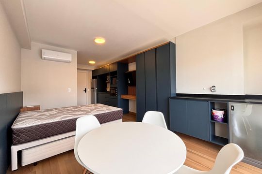 Apartamento para alugar com 1 quarto, 27m² em Indianópolis, São Paulo