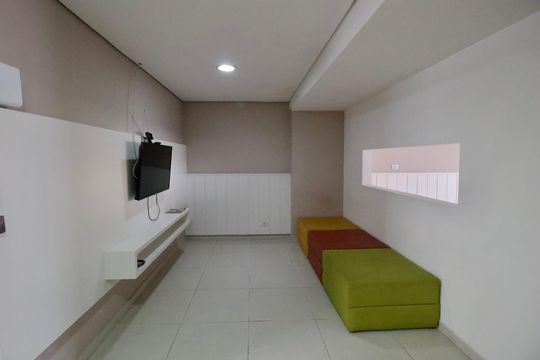 Área comum - Sala de Jogos de apartamento para alugar com 1 quarto, 25m² em Centro, Curitiba