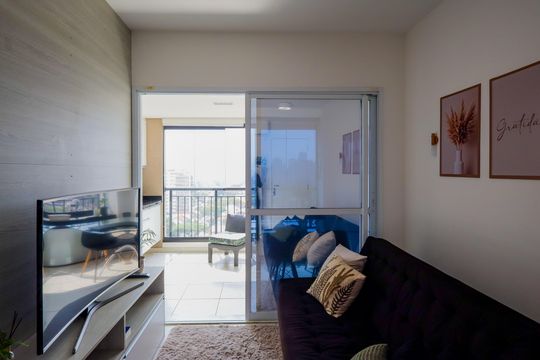Apartamento para alugar com 1 quarto, 37m² em Brooklin, São Paulo