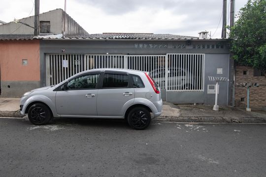 Fachada de casa para alugar com 2 quartos, 130m² em Loteamento Residencial Recanto do Sol, Hortolândia