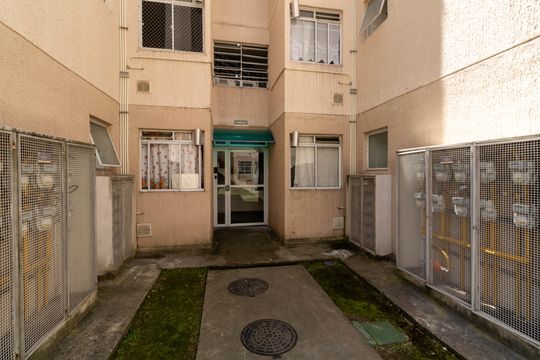 Fachada do bloco de apartamento à venda com 2 quartos, 44m² em Campo Grande, Rio de Janeiro