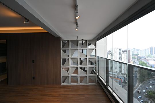 Sala de kitnet/studio para alugar com 1 quarto, 49m² em Vila Clementino, São Paulo