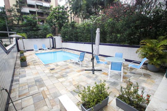 Área comum - Piscina de apartamento à venda com 4 quartos, 230m² em Freguesia (jacarepaguá), Rio de Janeiro
