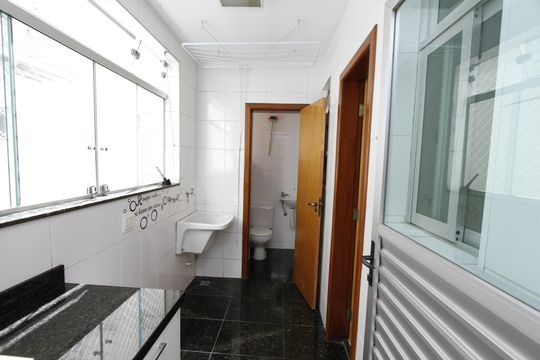 Área de Serviço de apartamento à venda com 4 quartos, 120m² em Padre Eustáquio, Belo Horizonte