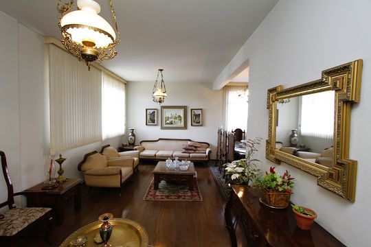 Sala de apartamento à venda com 3 quartos, 135m² em Santa Lúcia, Belo Horizonte