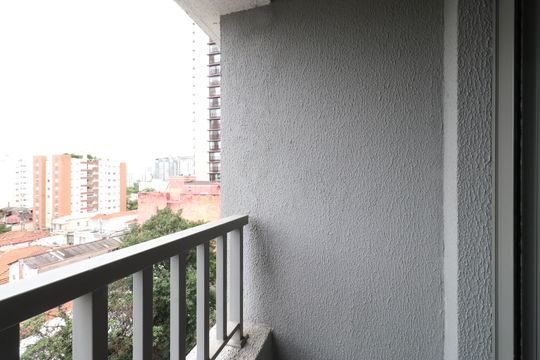 Varanda de kitnet/studio à venda com 1 quarto, 21m² em Pompeia, São Paulo