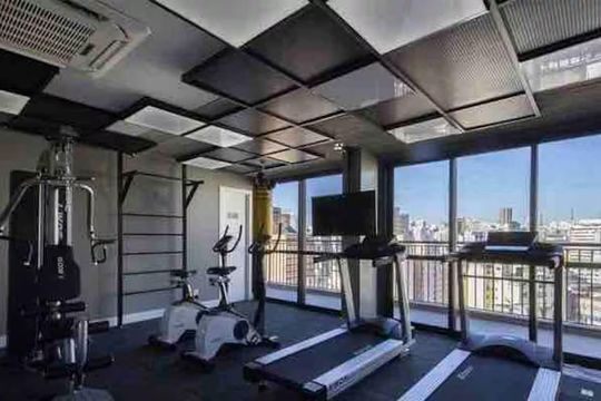 Área externa de apartamento à venda com 1 quarto, 28m² em República, São Paulo