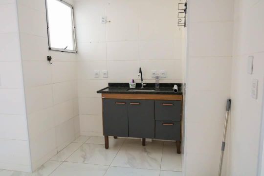 Cozinha de apartamento à venda com 1 quarto, 41m² em Engenho da Rainha, Rio de Janeiro