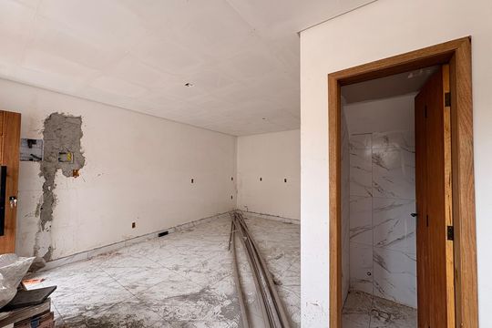 Sala/ cozinha  de casa à venda com 2 quartos, 70m² em Vila Lucinda, Santo André