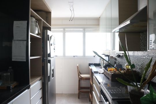 Cozinha de apartamento para alugar com 2 quartos, 160m² em Vila Leopoldina, São Paulo