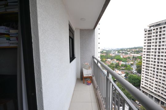 Varanda de apartamento à venda com 1 quarto, 29m² em Butantã, São Paulo