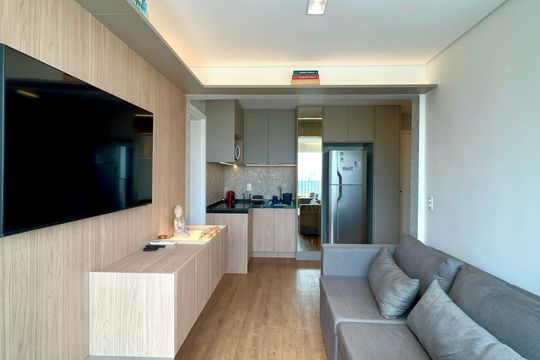 Sala de apartamento à venda com 2 quartos, 40m² em Cerqueira César, São Paulo