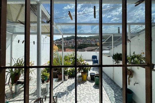 Vista Sala de casa à venda com 3 quartos, 160m² em Jardim Silvina, São Bernardo do Campo