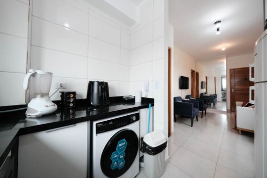 Sala/Cozinha de apartamento para alugar com 2 quartos, 54m² em Cidade Líder, São Paulo