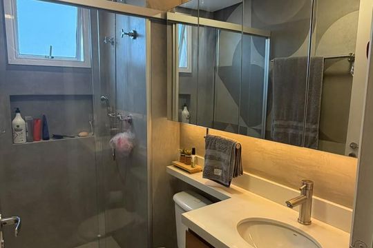 Banheiro 3 de apartamento à venda com 2 quartos, 104m² em Vila Vera, São Paulo