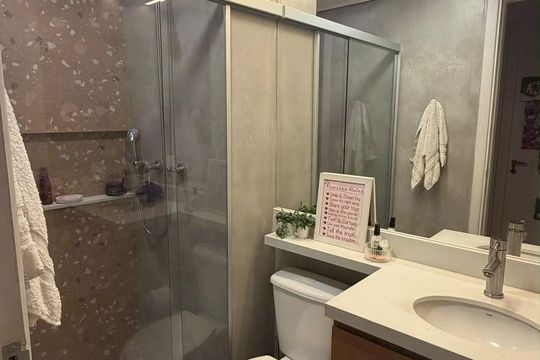 Banheiro 1 de apartamento à venda com 2 quartos, 104m² em Vila Vera, São Paulo