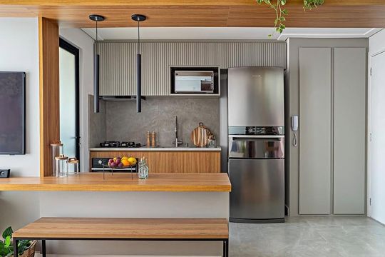 Cozinha de apartamento à venda com 2 quartos, 104m² em Vila Vera, São Paulo
