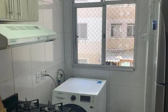 Área de serviço de apartamento à venda com 3 quartos, 59m² em Santos Dumont, São Leopoldo