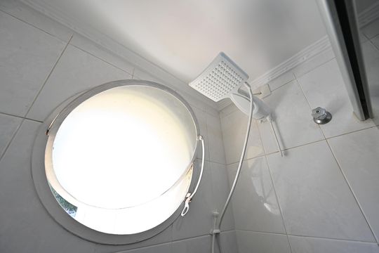 Banheiro Social de apartamento para alugar com 1 quarto, 40m² em Mirandópolis, São Paulo