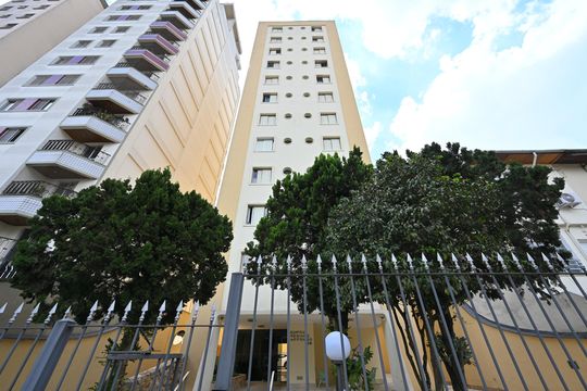 Fachada de apartamento para alugar com 1 quarto, 40m² em Mirandópolis, São Paulo