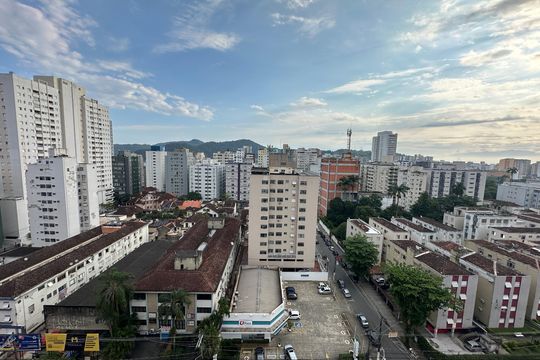 Vista do Quarto de apartamento para alugar com 1 quarto, 50m² em Itararé, São Vicente