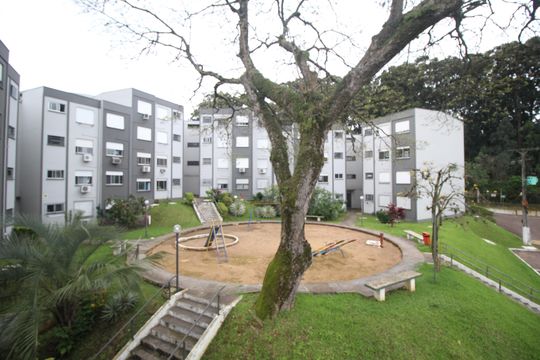 Área comum de apartamento à venda com 1 quarto, 38m² em Jardim Sabará, Porto Alegre