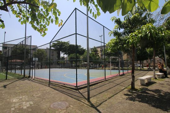 Área comum - Quadra esportiva de apartamento para alugar com 2 quartos, 50m² em Irajá, Rio de Janeiro