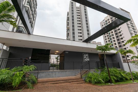 FACHADA DA PORTARIA de apartamento para alugar com 3 quartos, 98m² em Taquaral, Campinas