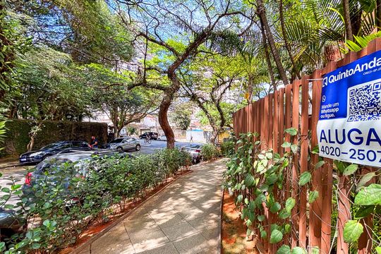 fachada do predio de apartamento para alugar com 2 quartos, 69m² em Sumaré, São Paulo