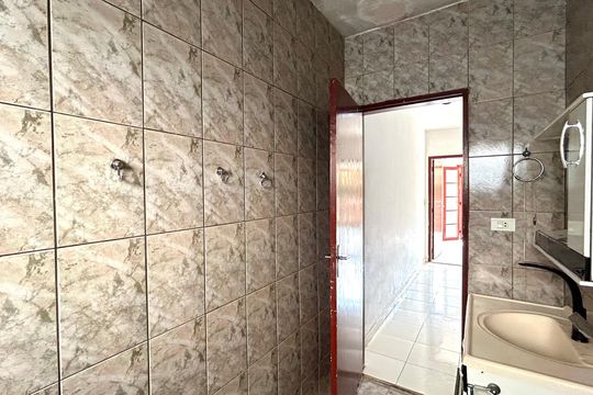 Banheiro 1 de casa para alugar com 3 quartos, 110m² em Vila Bremen, Guarulhos