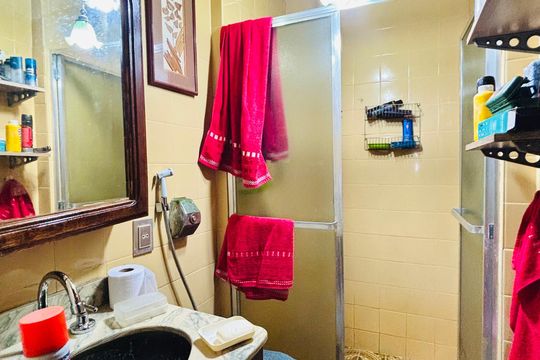 Banheiro de apartamento para alugar com 3 quartos, 100m² em Lagoa, Rio de Janeiro