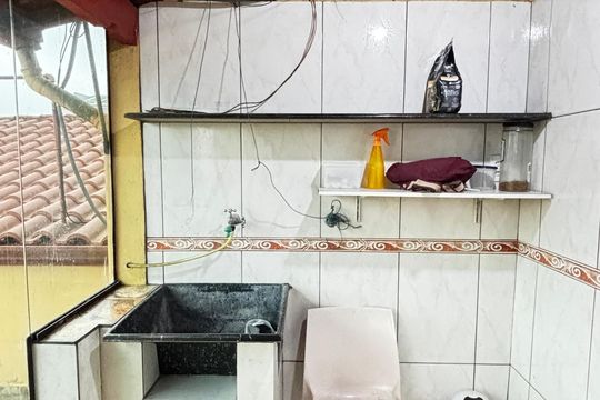 Área de Serviço de casa à venda com 3 quartos, 180m² em Vila América, Santo André