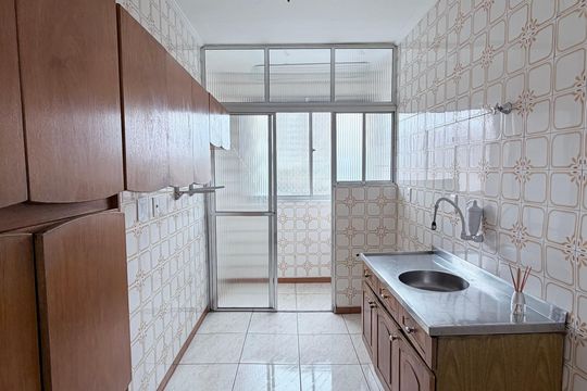 Cozinha  de apartamento para alugar com 1 quarto, 50m² em Vila Santa Rita de Cassia, São Bernardo do Campo